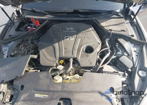 2020 Infiniti Q50 Red Sport 400 z USA, uszkodzony, nr VIN JN1FV7AP1LM630724